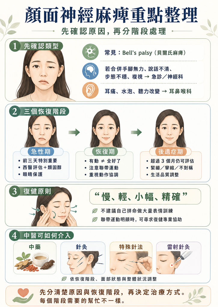 顏面神經麻痺